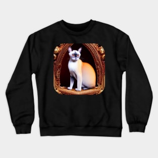 Siamese cat Crewneck Sweatshirt